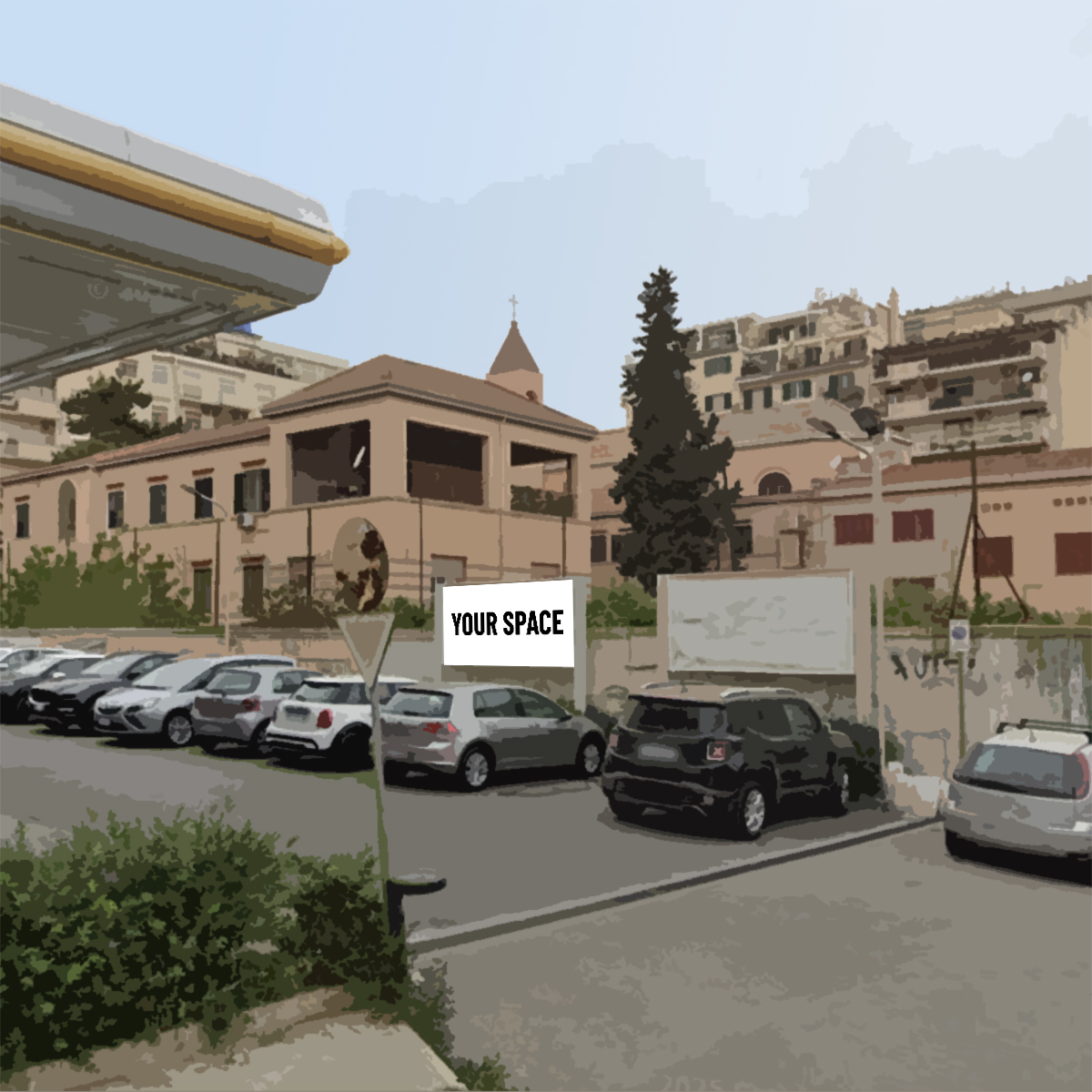 SPAZIO PUBBLICITARIO 600 x 300 Via Salinas (PALERMO) Dal 19/10/2026 al 01/11/2026 14 giorni